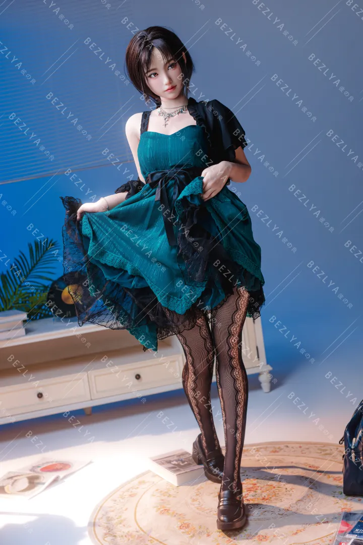 168cm (5ft6) A-Cup Lightweight Silicone Sex Doll ChengZi, ROS Head